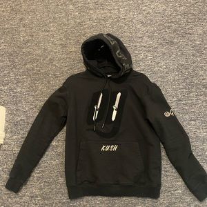 Og kush black hoodie